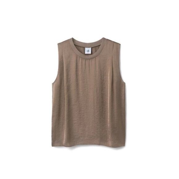 CAbi Tops - cabi NWT Complete Top Size S Retail $89 Perfect Neutral🏆